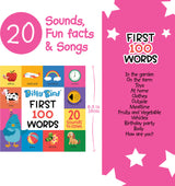 Ditty Bird - First 100 Words Sound Book