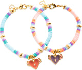 Heart Heishi Bracelet Making Kit