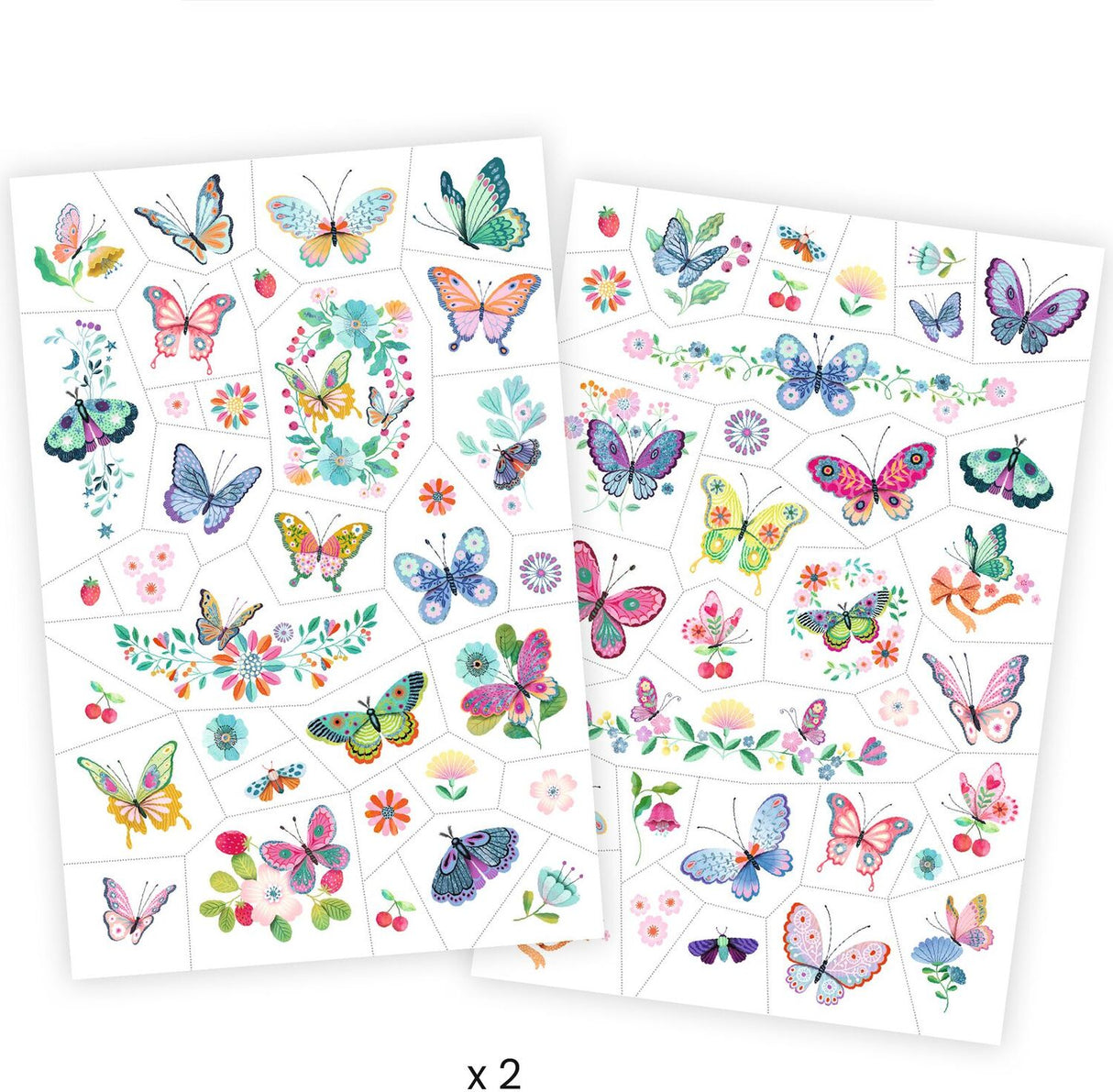 Dream Butterflies Temporary Tattoos