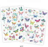 Dream Butterflies Temporary Tattoos