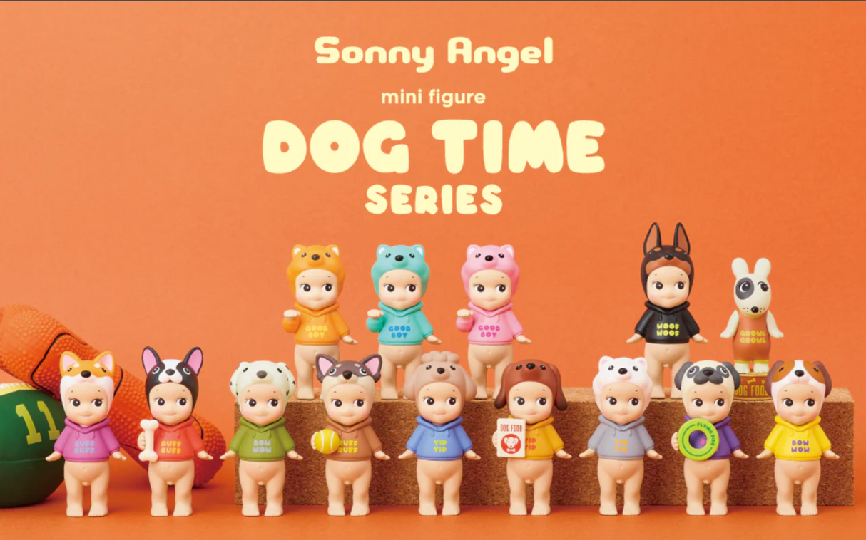 Sonny Angel Dog Time Figurine - One Figurine in Blind Box