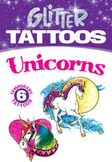 Glitter Tattoos Unicorns Little Activity Book