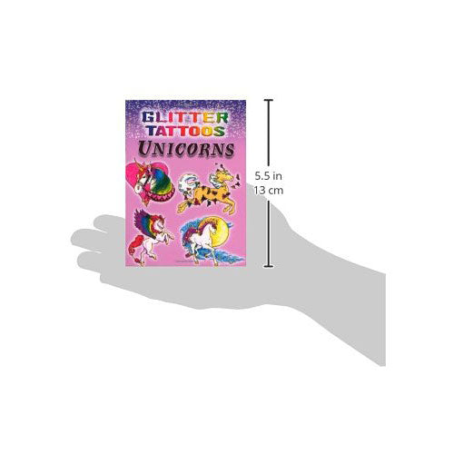 Glitter Tattoos Unicorns Little Activity Book