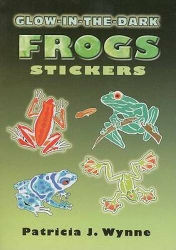 Glow-in-the-Dark Frogs Stickers Little Activity Book