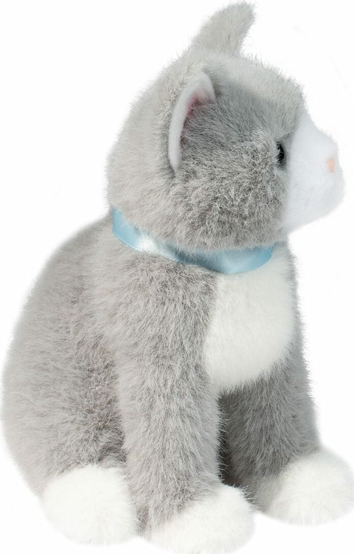 Mini Gray Cat Plush