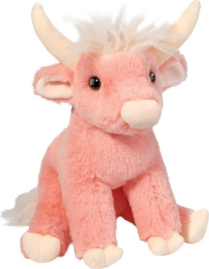 Candie Pink Highland Cow Soft Douglas Toys
