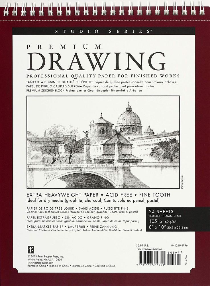 Premium Drawing Pad 8" x 10"