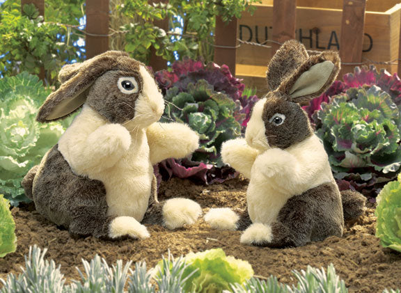 Dutch Rabbit Hand Puppet