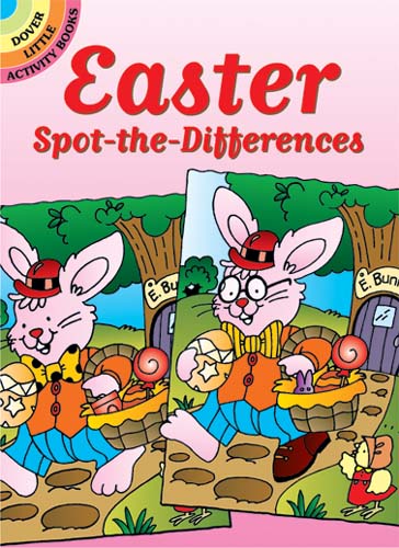 Easter Spot-the-Differences Mini Activity Book