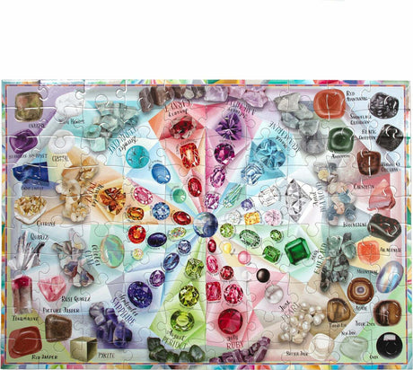 Love of Crystals and Gems 100 Piece Puzzle