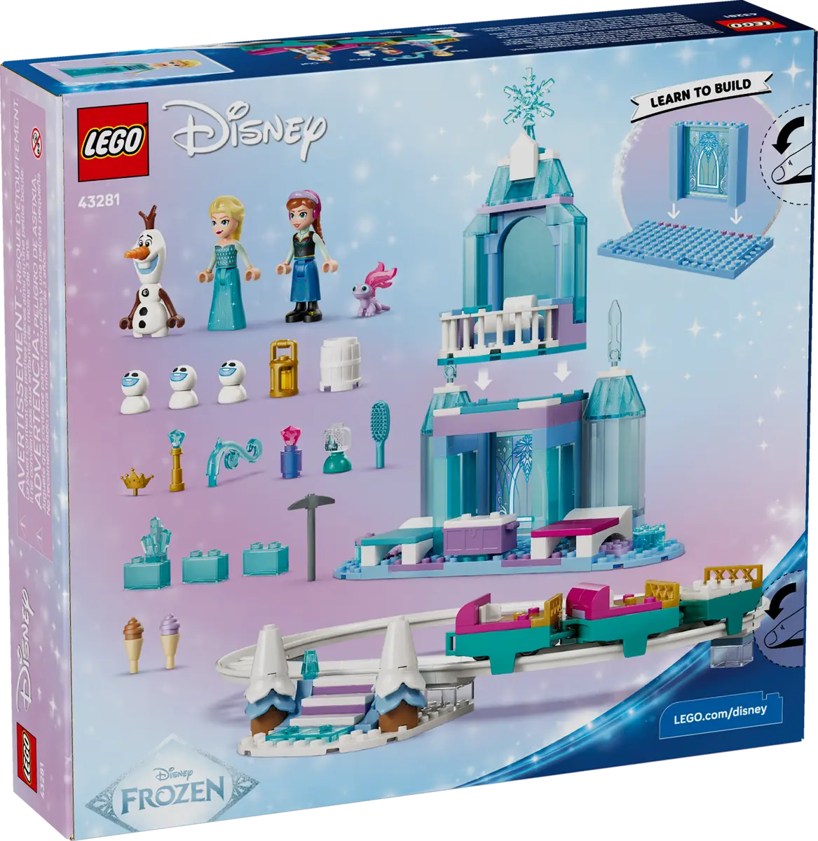 43281 Elsas Ice Castle Snow Ride Adventure - LEGO Disney LEGO®