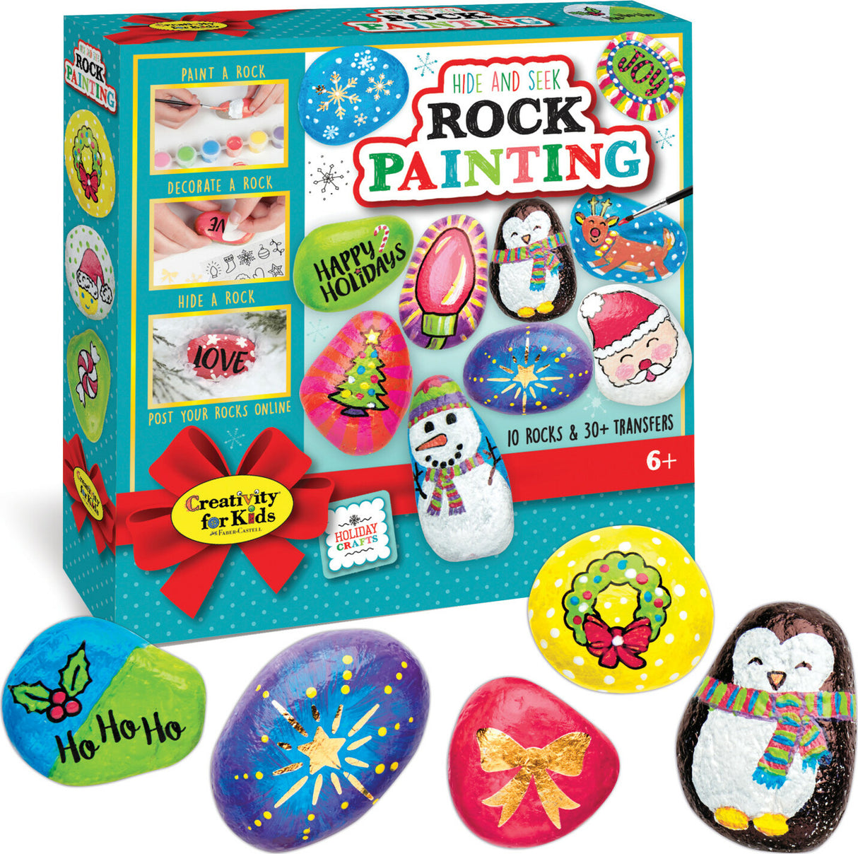 Holiday Hide & Seek Rock Painting Kit