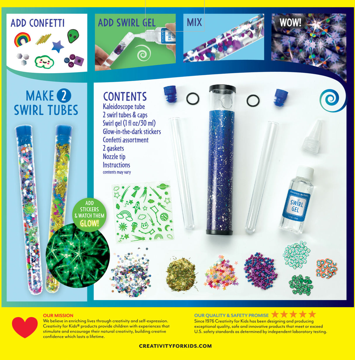 Magic Swirl Kaleidoscope Craft Kit