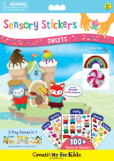 Sensory Stickers Sweets