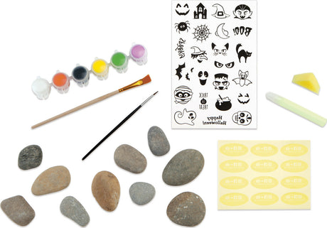 Halloween Hide & Seek Rock Painting
