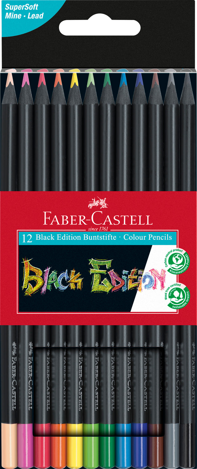 Color Pencils Black Edition 12Ct Box