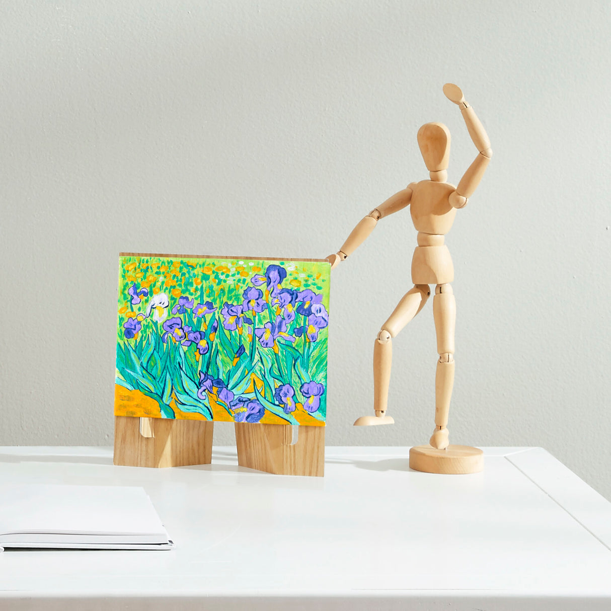 Paint By Number Museum Series – Irises Faber-Castell