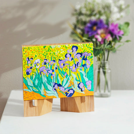 Paint By Number Museum Series – Irises Faber-Castell
