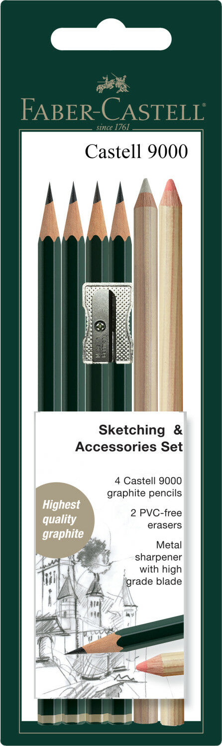 Castell 9000 Sketching & Accessories Set