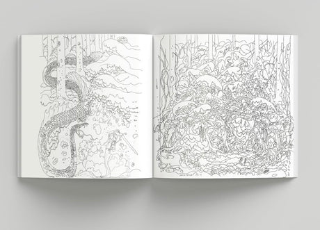 Fantasy Forest Coloring Book