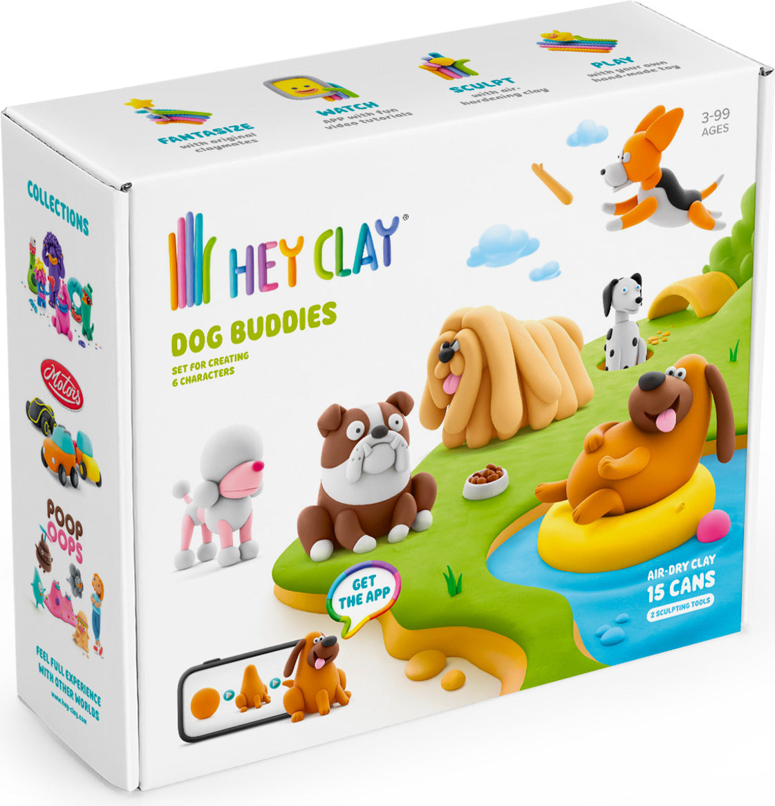 Hey Clay Dog Buddies
