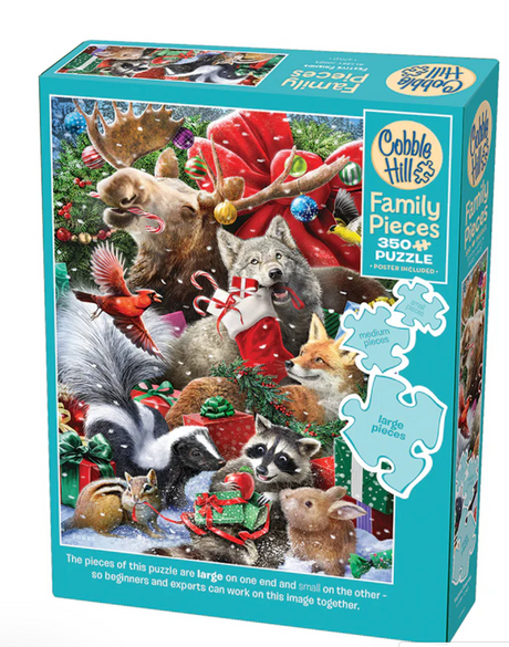 350 Piece Family Puzzle, Festive Friends