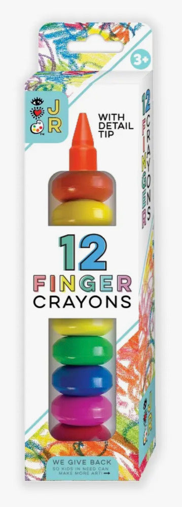 Set of 12 Finger Crayons