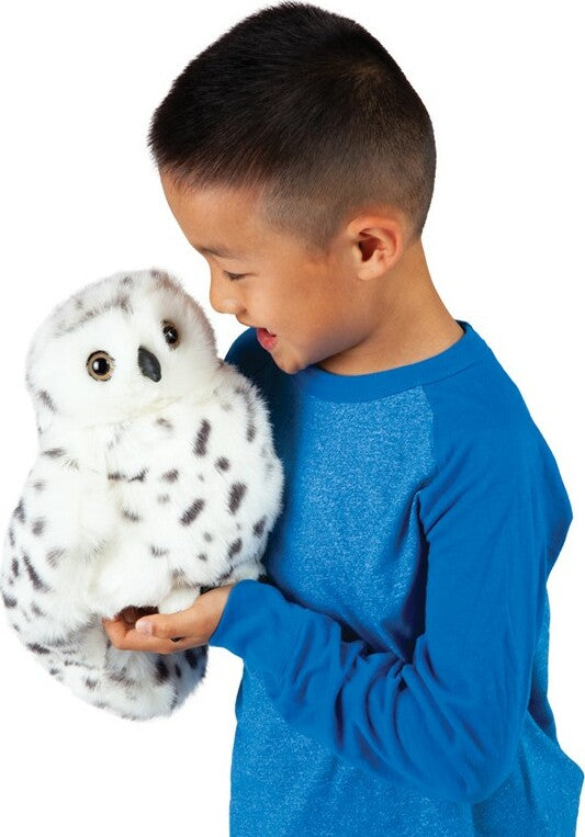 Snowy Owl Hand Puppet