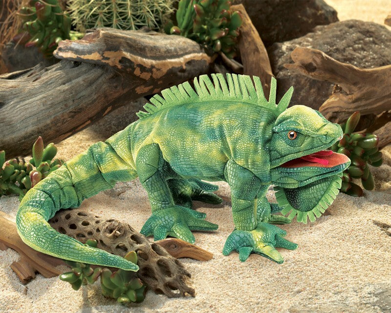 Folkmanis Iguana Hand Puppet