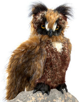 Great Horned Owl Hand Puppet