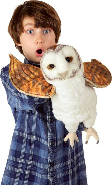 Owl, Barn Hand Puppet