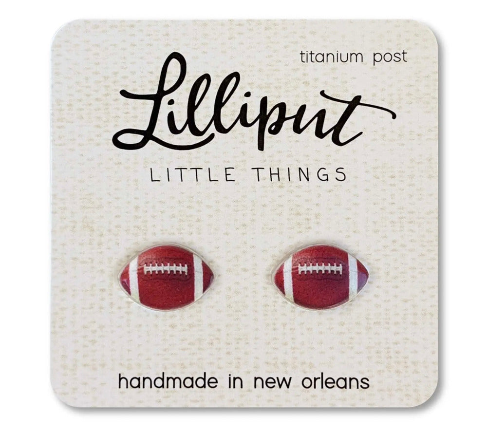 Football Earrings