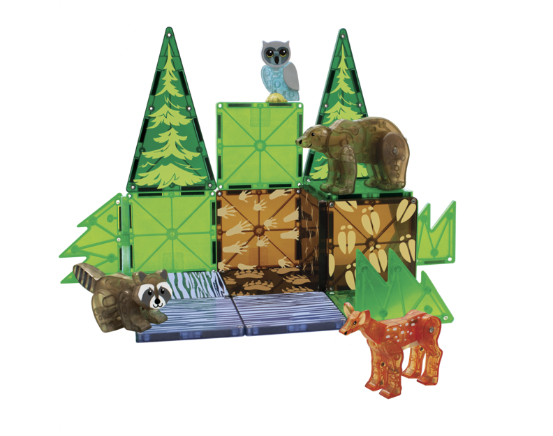 Magna-Tiles Forest Animals Set