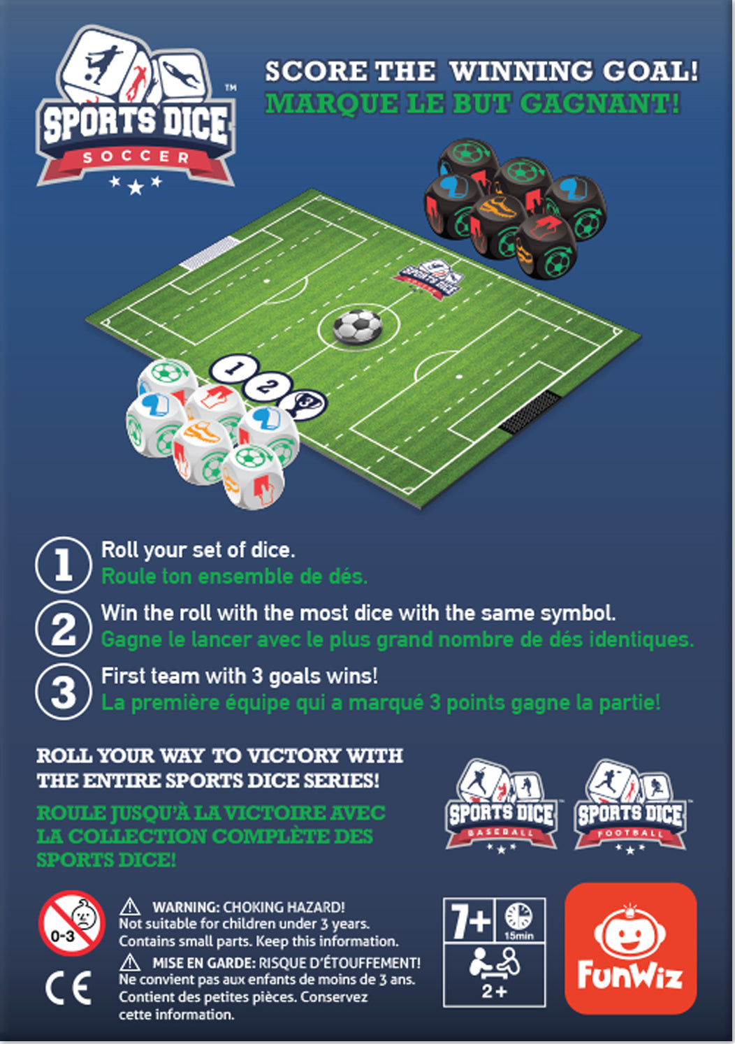 Sports Dice Soccer