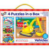 4 Puzzles in a box Vehicles