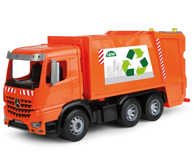 Big Orange Garbage Truck - Pickup Only