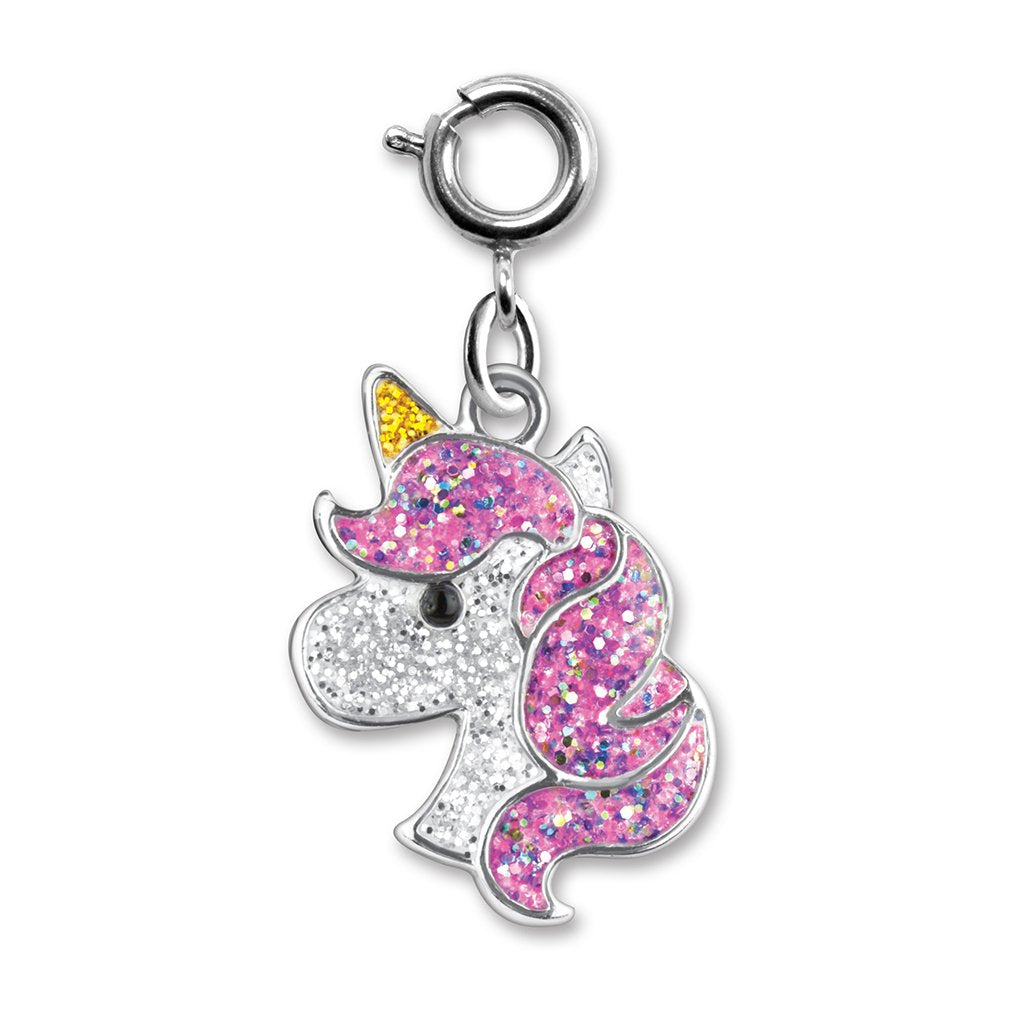 Glitter Unicorn Charm