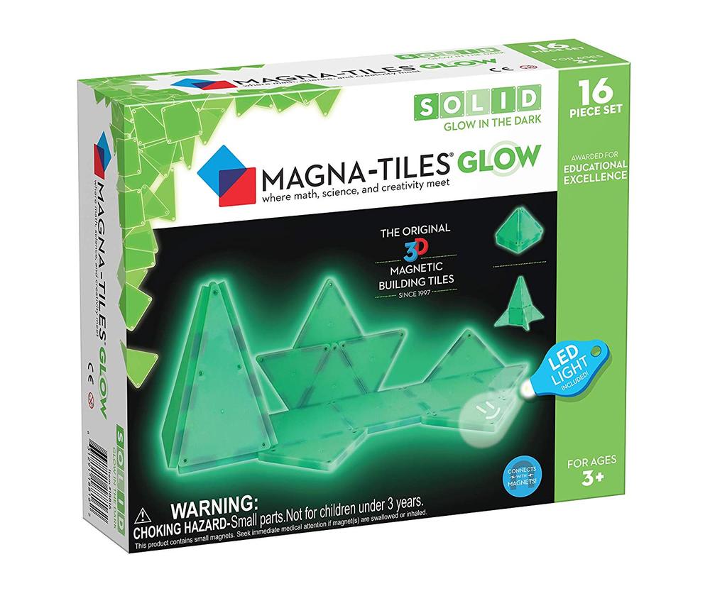 Magna-Tiles Glow 16 Piece Set