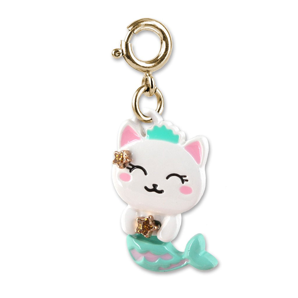 Gold Purr-maid Charm