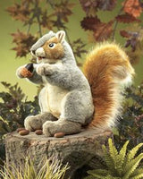 Gray Squirrel Hand Puppet