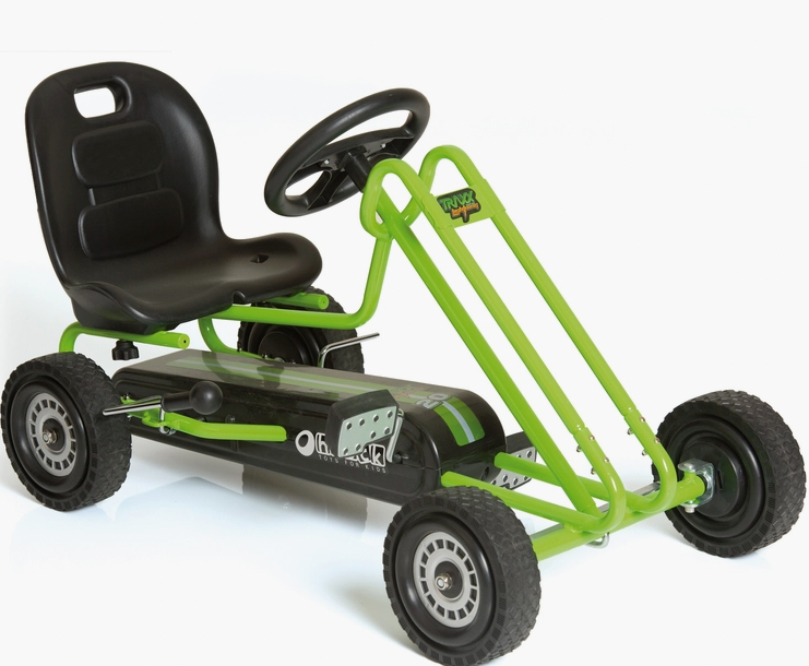 Hauck Lightning Green Pedal Go-Kart - Pickup Only