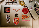 Set of 50 Harry Potter Vinyl Stickers - Gryffindor