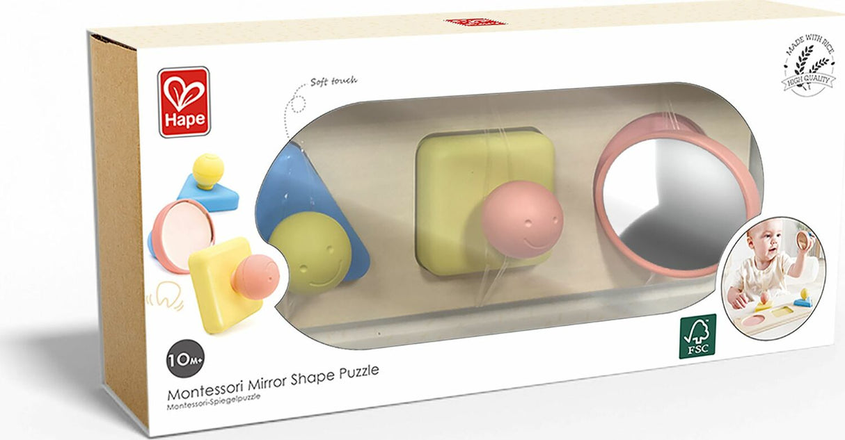 Montessori Mirror Shape Puzzle Hape