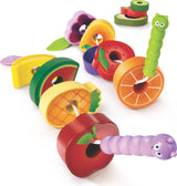 Caterpillar Fruit Feast Lacing Set