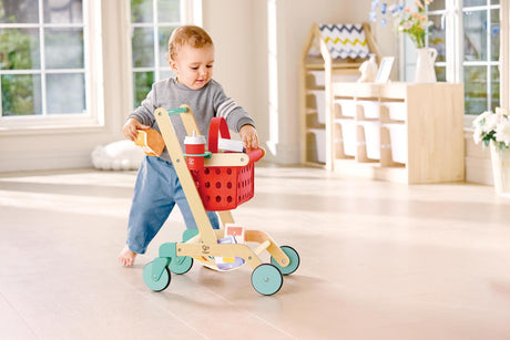 Little Shopper's Cart and Basket