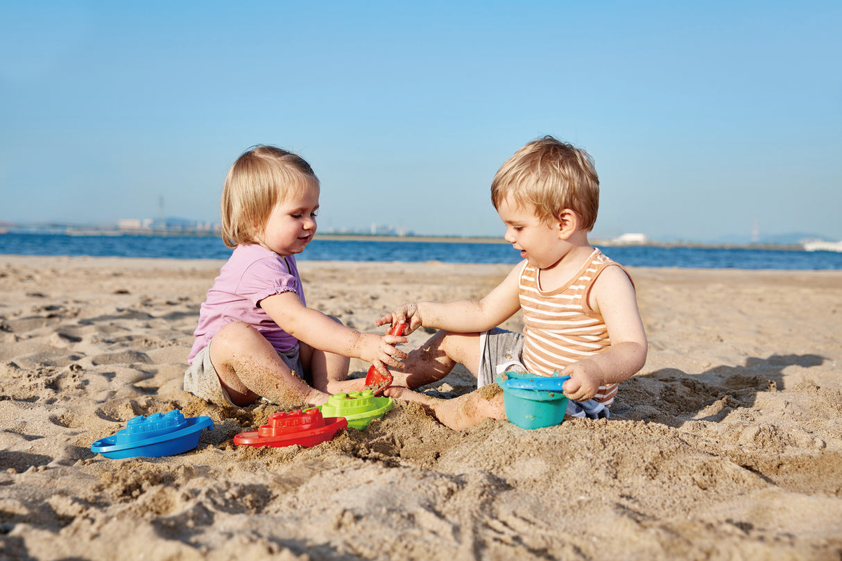 Beach And Bath Boats - Set of 3