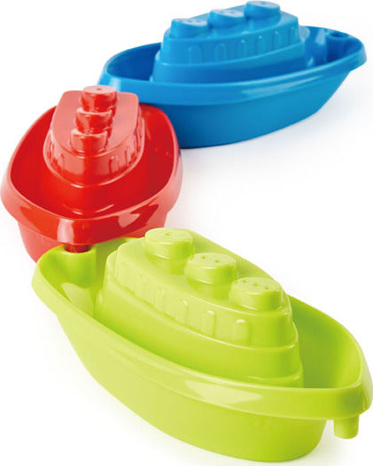 Beach And Bath Boats - Set of 3