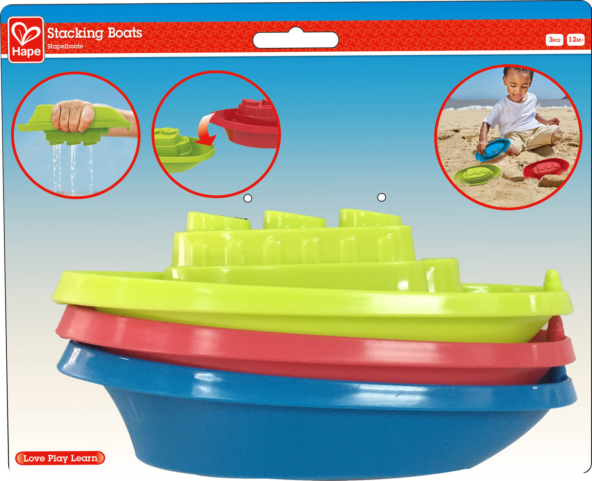 Beach And Bath Boats - Set of 3