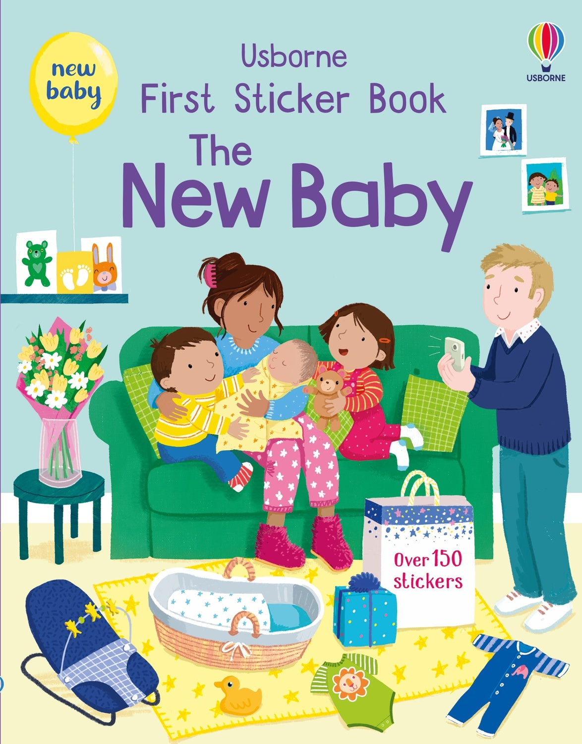 First Sticker Book The New Baby