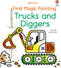 First Magic Painting Trucks and Diggers